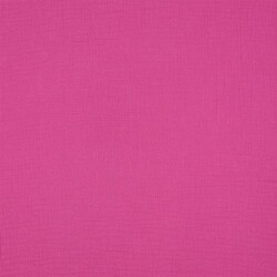 Musselin Uni *Vera*  - dunkelpink