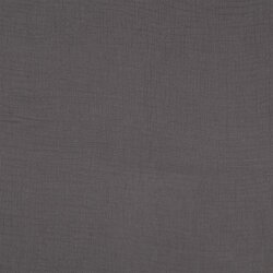 Musselin Uni *Vera*  - steingrau