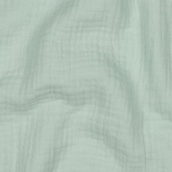 Musselin Uni *Vera*  - hellmint
