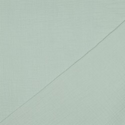 Musselin Uni *Vera*  - hellmint