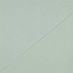 Musselin Uni *Vera*  - hellmint