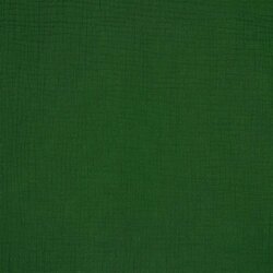 Musselin Uni *Vera*  - tannengrün