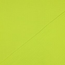 Musselin Uni *Vera*  - Neon gelb