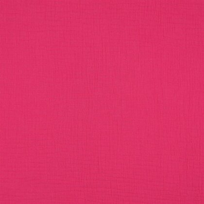 Musselin Uni *Vera*  - fuchsia