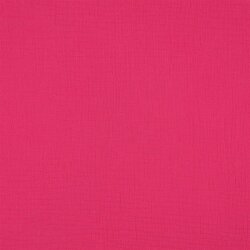 Musselin Uni *Vera*  - fuchsia