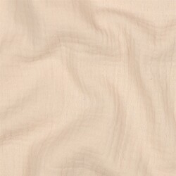 Musselin Uni *Vera*  - hellsand