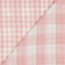 Doppelseitiger Musselin CHECKS - altrosa