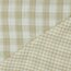 Doppelseitiger Musselin CHECKS - beige