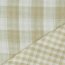 Doppelseitiger Musselin CHECKS - beige