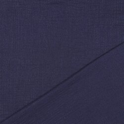 Musselin feine Glitzerpunkte - dunkelblau