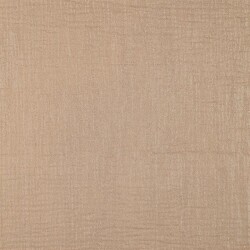 Musselin feine Glitzerpunkte - beige