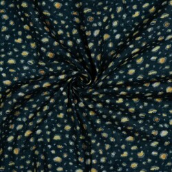 Musselin Digital Leo- schwarz