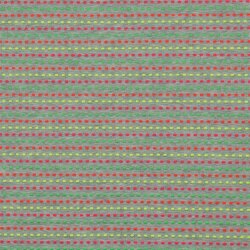 Baumwolljersey Neon  Punktekette - grau meliert