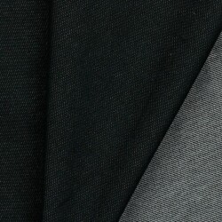 Baumwolljersey Jeans-Optik - schwarz