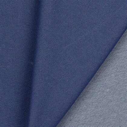 Baumwolljersey Jeans-Optik - Jeans