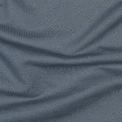 Baumwolljersey Jeans-Optik - blau/grau