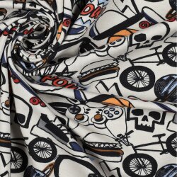 Baumwolljersey Cool - hellgrau