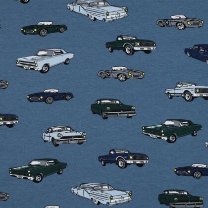 Baumwolljersey Oldtimer - jeans