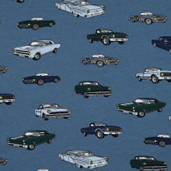 Baumwolljersey Oldtimer - jeans