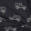 Baumwolljersey Jeep - indigo meliert