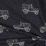 Baumwolljersey Jeep - indigo meliert
