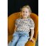 Baumwolljersey  Blumen - creme