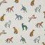 Baumwolljersey  Hunde - creme