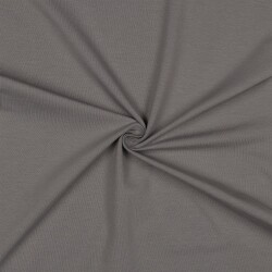 Baumwolljersey Bio~Organic *Gerda* - kieselgrau