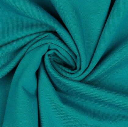 Baumwolljersey Bio~Organic *Gerda* - petrol