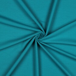 Baumwolljersey Bio~Organic *Gerda* - petrol