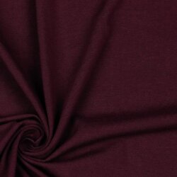 Baumwolljersey Bio~Organic *Gerda* - aubergine