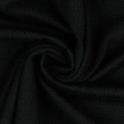 Baumwolljersey *Vera* - schwarz