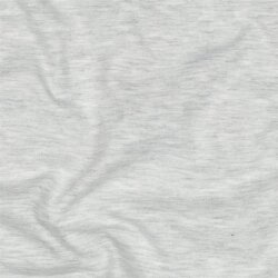 Baumwolljersey *Vera* - creme meliert