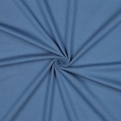 Baumwolljersey *Vera* - blau