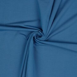 Baumwolljersey *Vera* - blau
