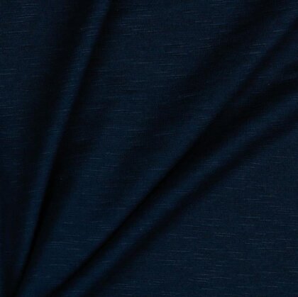 Baumwolljersey_Modal Slub - cyanblau