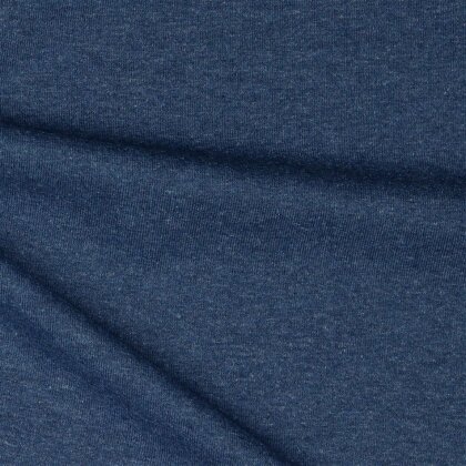 Baumwolljersey Recycelt - schattenblau