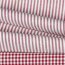 Baumwollpopeline Streifen 3mm, garngefärbt - beere