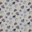 Baumwollpopeline Glitzer Paisley - weiss