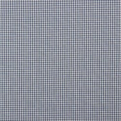 Baumwollpopeline 2,7mm Vichykaro - blau