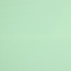 Baumwollpopeline 2mm Punkte - softmint