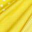 Baumwollpopeline 2mm Punkte - sommergelb