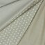 Baumwollpopeline 2mm Punkte - sand