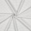 Baumwollpopeline 2mm Punkte - weiss/grau