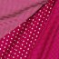 Baumwollpopeline 8mm Punkte - dunkelpink