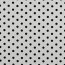 Baumwollpopeline 8mm Punkte - weiss/schwarz