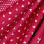 Baumwollpopeline 10mm Sterne - pink