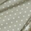 Baumwollpopeline 10mm Sterne - sand