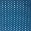 Baumwollpopeline 10mm Sterne - jeansblau