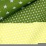 Baumwollpopeline 4mm Sterne - kiwi